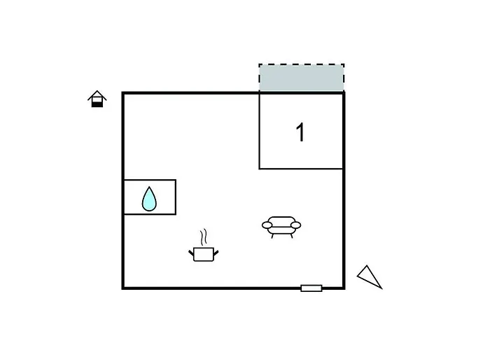 Apartment 1 Bedroom Lovely In