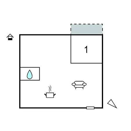 Apartament 1 Bedroom Lovely In